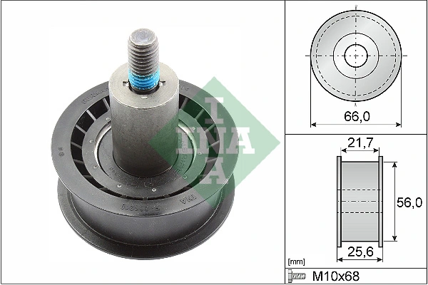Deflection Pulley/Guide Pulley, timing belt